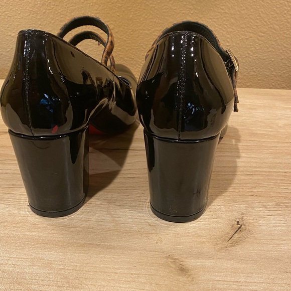 GIROTTI Block Heel, Red Soles Pointed Toe size 39 - patent leather - Picture 5 of 11